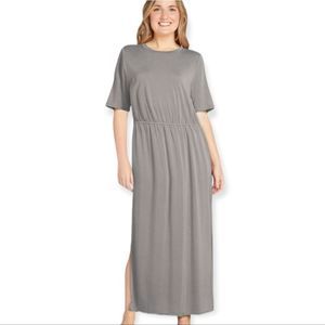 Scoop NYC Gray Maxi Dress
